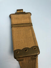 Charger l&#39;image dans la galerie, Original British Army 37 Pattern Webbing Belt - Size Normal 36&quot; Waist - WW2 Patt
