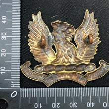 Load image into Gallery viewer, Original WW2 British Army Cap Badge - Ayrshire (Earl of Carrick&#39;s Own) Yeomanry - The Militaria Shop
