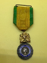 Lade das Bild in den Galerie-Viewer, Original französische &quot;Medaille Militaire&quot; / Republic Francaise 1870 / Bronzemedaille 
