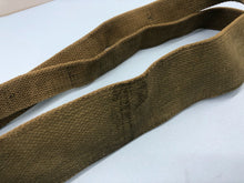 Load image into Gallery viewer, Original WW2 British Army Tan Webbing Shoulder Strap 37 Pattern
