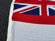 Load image into Gallery viewer, Large Size Original British Royal Navy White Ensign - WD Marked 1986 - Chatham
