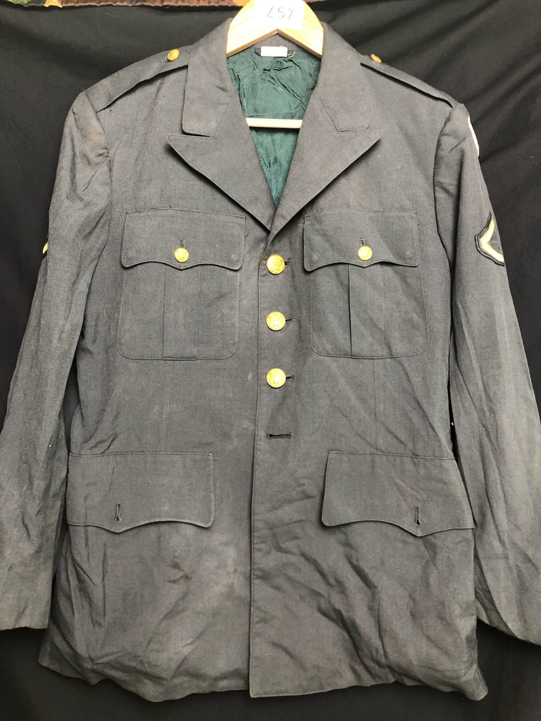 Original US Serge AG-344 Class 3 Uniform Jacket - Size 38