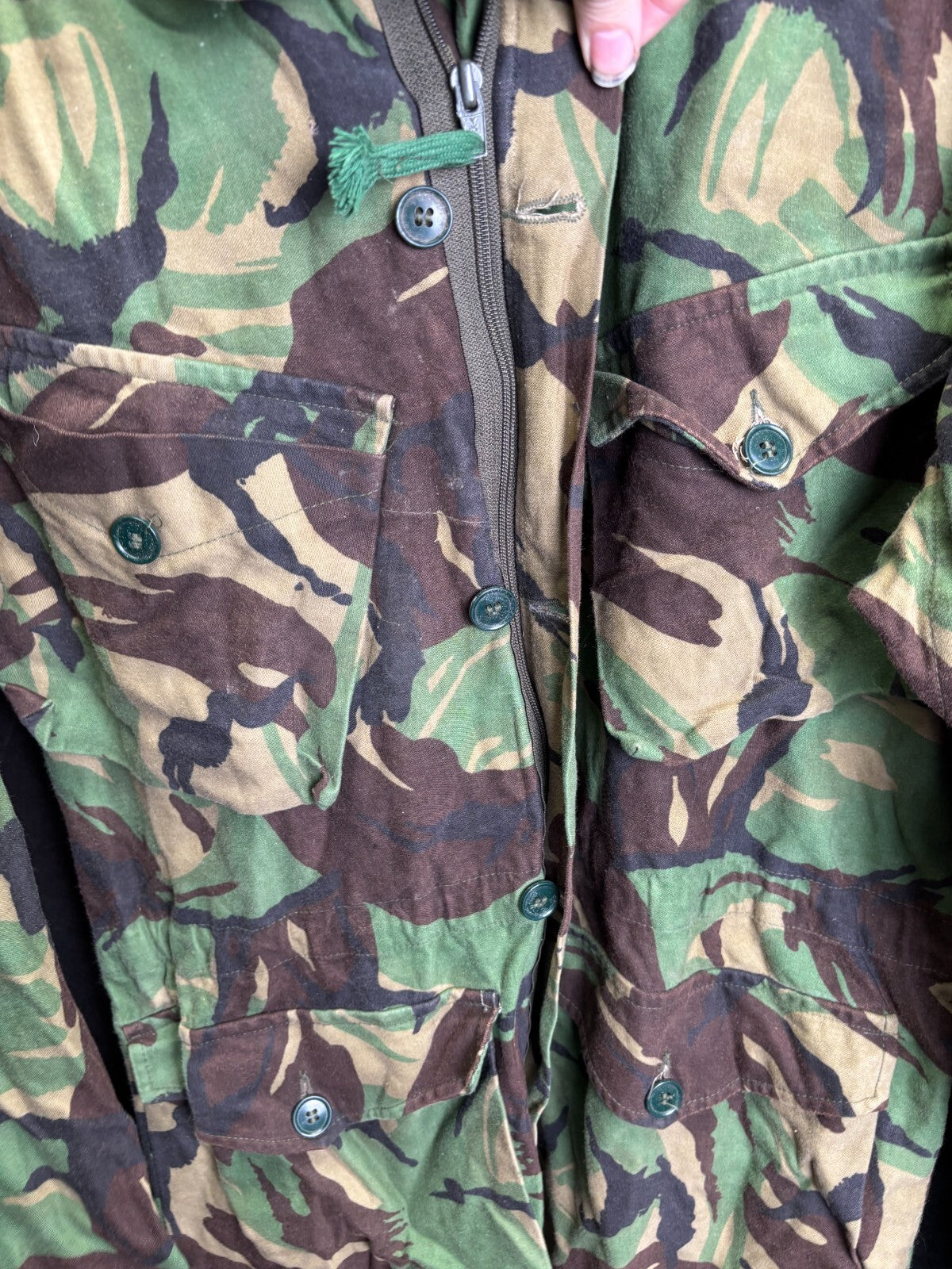 Surplus British Army Woodland DPM Smock Combat Jacket -Size 170/96 - The Militaria Shop