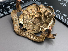 Load image into Gallery viewer, WW1 British Army Lancashire Hussars Cap Badge
