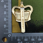 Original British Staybrite Army Cap Badge Ministry of Defence Civilian Employee - The Militaria Shop