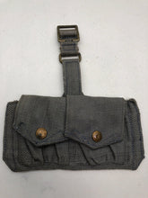 Load image into Gallery viewer, Original WW2 British RAF .303 Ammo Pouch 37 Pattern - M.W&amp;S 1941 Dated
