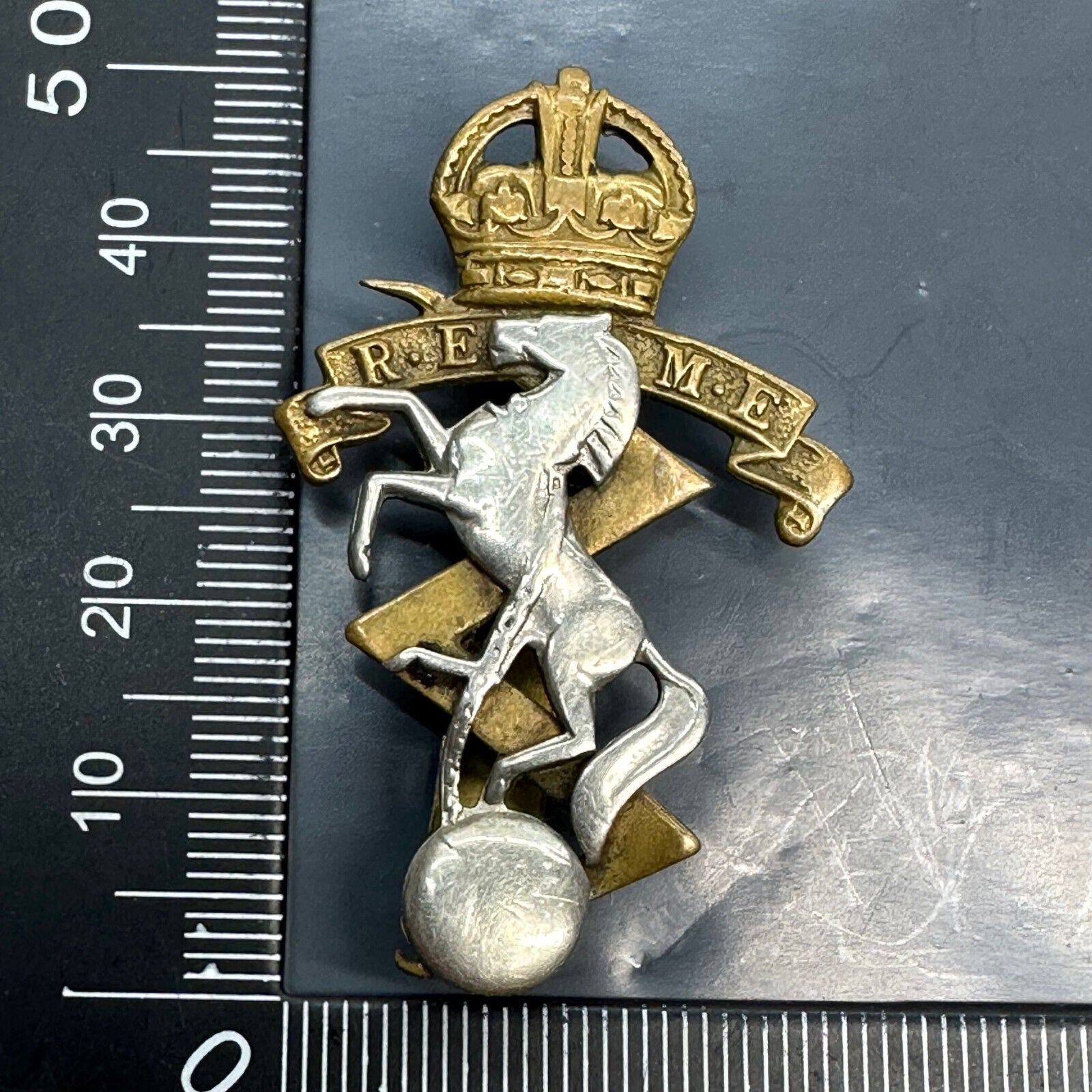 Original WW2 British Army Royal Electrical Mechanical Engineers REME C ...