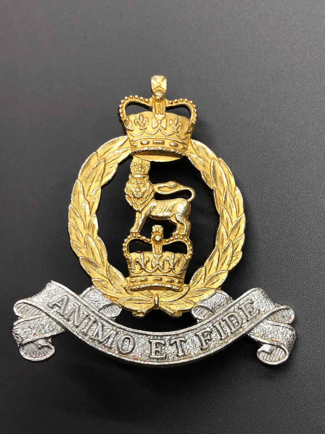 Genuine British Army Adjutant General's Corps Cap Badge