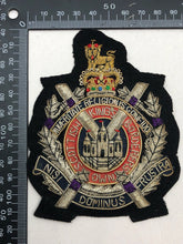 Load image into Gallery viewer, British Army Bullion Embroidered Blazer Badge - Kings Own Scottish Borderers
