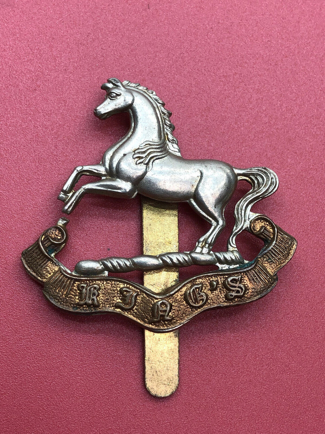 Original WW2 British Army The King's Liverpool Regiment Cap Badge