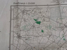 Load image into Gallery viewer, Original WW2 German Army Map of Lesparre-Médoc, France
