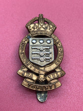 Load image into Gallery viewer, Original WW2 British Army Royal Army Ordnance Corps Cap Badge
