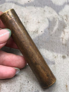Original WW1 British Army SMLE Enfield Brass Oil Bottle - EFD Marked - The Militaria Shop