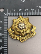 Load image into Gallery viewer, Original WW2 British Army West Yorkshire Regiment Cap Badge
