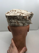 Load image into Gallery viewer, Genuine US Marine Corps USMC Desert Peaked Garrison Cap - Size Small
