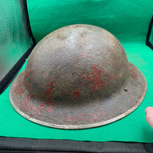 Load image into Gallery viewer, Original WW2 British Army Mk2 Brodie Combat Helmet

