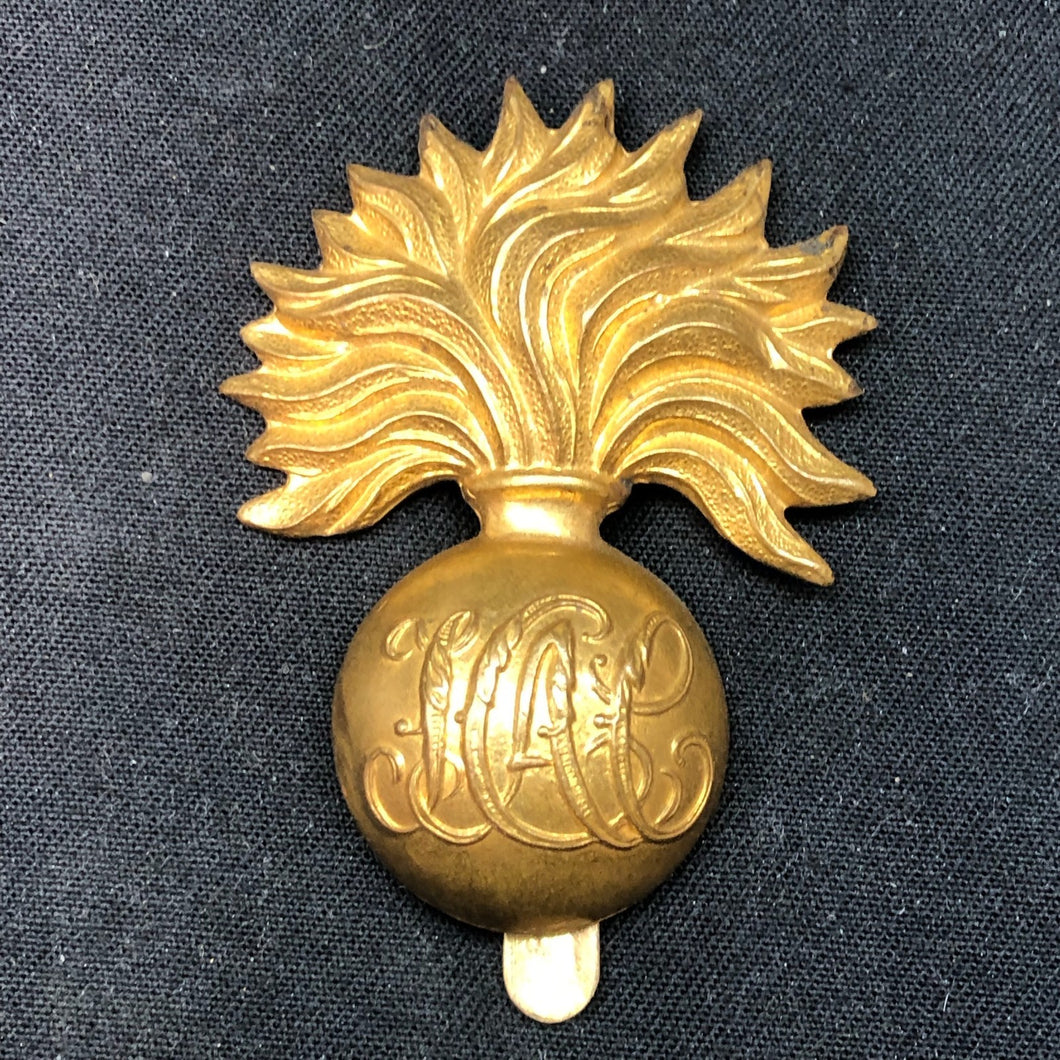 Genuine British Army Brass Cap Badge - Honourable Artillery Company - The Militaria Shop