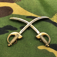 Load image into Gallery viewer, Genuine British Army Brass Cap Badge - Proficiency Badge - The Militaria Shop
