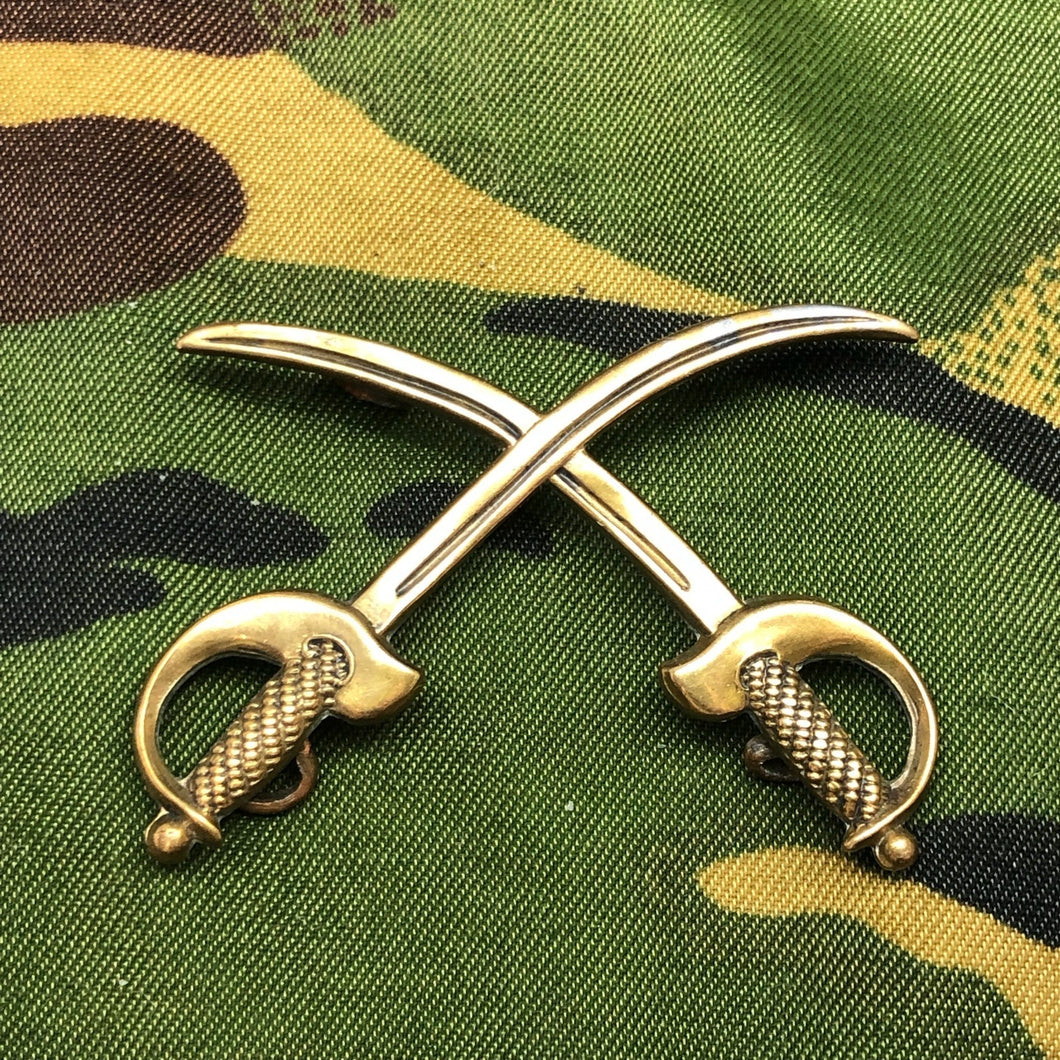 Genuine British Army Brass Cap Badge - Proficiency Badge - The Militaria Shop