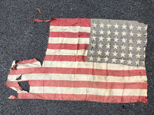 Load image into Gallery viewer, Original WW2 US Army 48 Stars &amp; Stripes Flag - Well Worn
