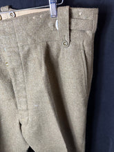 Load image into Gallery viewer, Genuine British Army Officers Purchased Battledress Serge Trousers - 42&quot; Waist - The Militaria Shop
