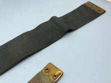 Load image into Gallery viewer, Original WW2 British RAF 37 Pattern Webbing L Strap - 1942 Dated
