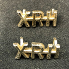 Original British Collar Badge Pair - 10th Royal Hussars - The Militaria Shop