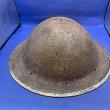 Load image into Gallery viewer, Original British Army Mk2 Combat Helmet - Untouched WW2 Example
