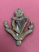 Load image into Gallery viewer, Original WW1 British Army Connaught Rangers Cap Badge
