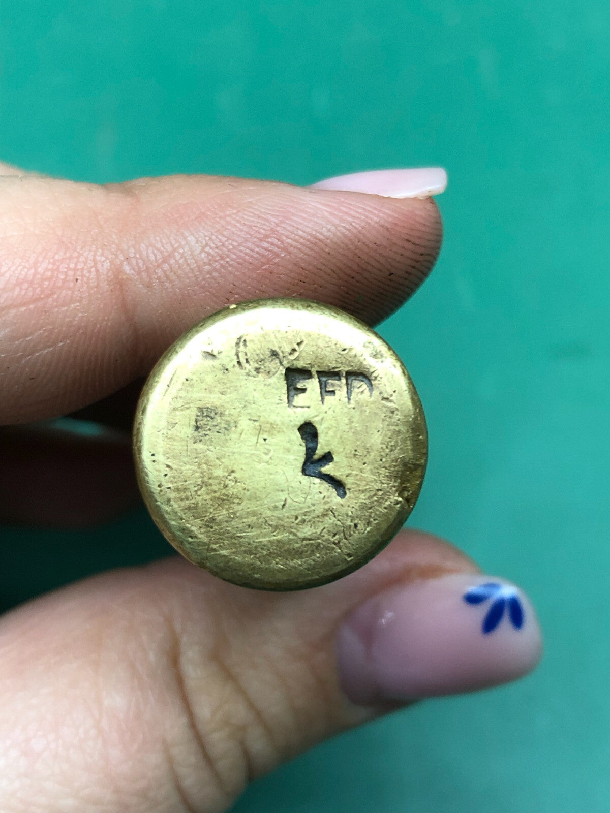 Original WW1 British Army SLME Lee Enfield Brass Oil Bottle - The Militaria Shop