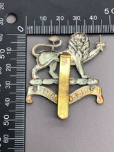 Load image into Gallery viewer, Original WW2 British Army Herefordshire Regiment Cap Badge
