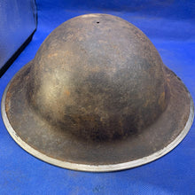 Load image into Gallery viewer, Original British Army WW2 Mk2 Combat Helmet
