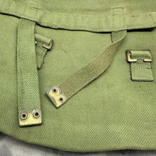 Load image into Gallery viewer, Original WW2 British Army Large Pack &amp; Straps - 37 Pattern Webbing
