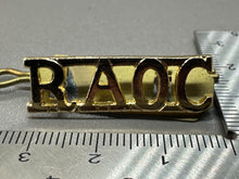 Load image into Gallery viewer, Genuine British Army Royal Army Ordnance Corps Shoulder Title
