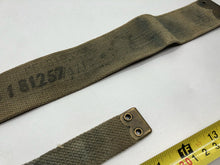 Load image into Gallery viewer, Original WW2 British Army 37 Pattern Canvass L Strap
