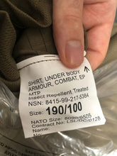 Load image into Gallery viewer, BRAND NEW British Army UBAC Under Body Armour Combat Shirt - Size 190/100
