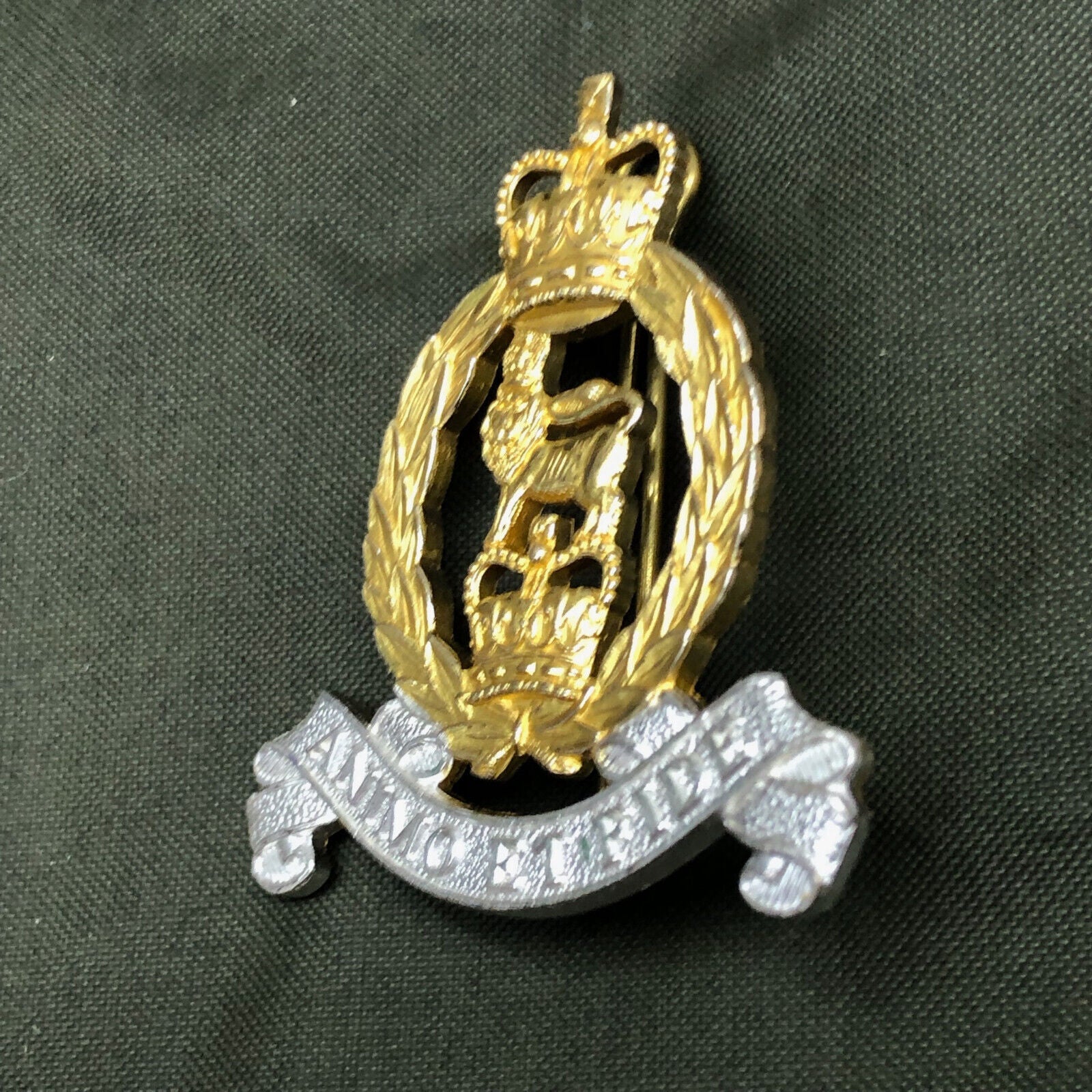 Genuine British Army Adjutant General’s Corps AGC Cap Badge - The Militaria Shop