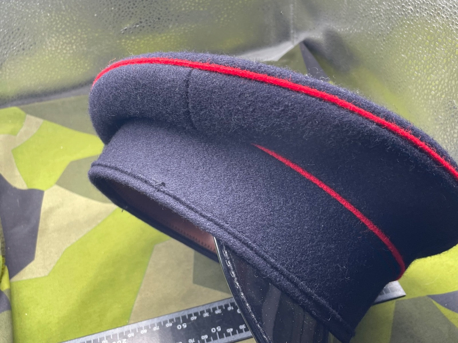 Original British Army Royal Engineers Corps Peaked Cap - 55cm - The Militaria Shop