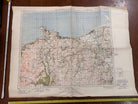 Original WW2 British Army GSGS OS Map of Great Britain - Llandudno & Denbigh - The Militaria Shop