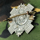 Original WW2 British Cap Badge - Highland Light Infantry - The Militaria Shop