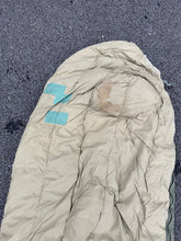 Load image into Gallery viewer, Original US Army Korea/Vietnam Era Sleeping Bag Mountain M1949 OD- Size Regular
