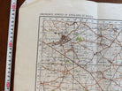 Original WW2 British Army OS Map of Great Britain - Rugby - The Militaria Shop