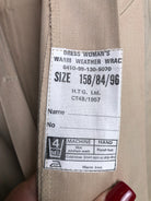 Genuine NEW British WRAC Women's Royal Army Corps Warm Weather Dress - 158/84/96 - The Militaria Shop