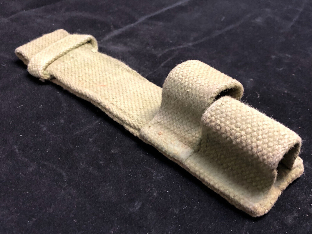 Original WW2 British Army 37 Pattern No.4 Stick Bayo Khaki Webbing Frog 1942