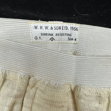 Load image into Gallery viewer, Original WW2 Pattern British Army Officers Woolen Underwear - New Old Stock
