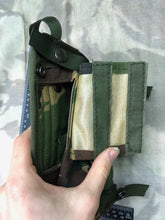 Load image into Gallery viewer, British Army Surplus Woodland DPM Clansman PRC349 Radio PLCE Webbing Pouch
