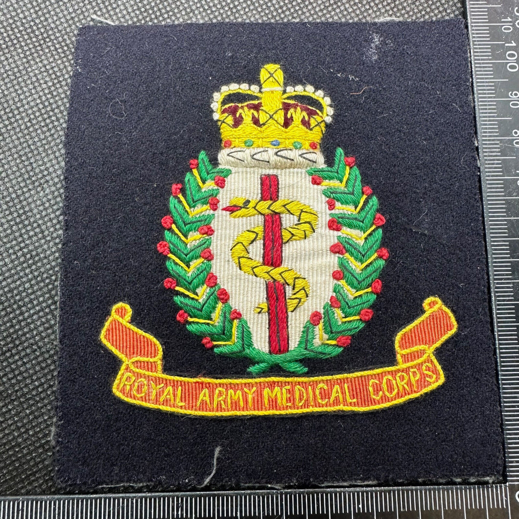 British Army Embroidered Blazer Badge Royal Army Medical Corps RAMC