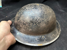 Load image into Gallery viewer, Original WW2 British Civil Defence Home Front Mk2 Brodie Helmet - Named
