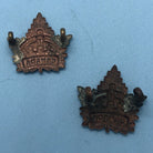 Genuine Canadian Army Maple Leaf Canada Collar Badges Pair - The Militaria Shop