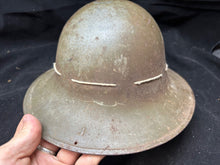 Load image into Gallery viewer, Original WW2 British Civil Defence Civillian Zuckerman Helmet - Size LARGE 1941
